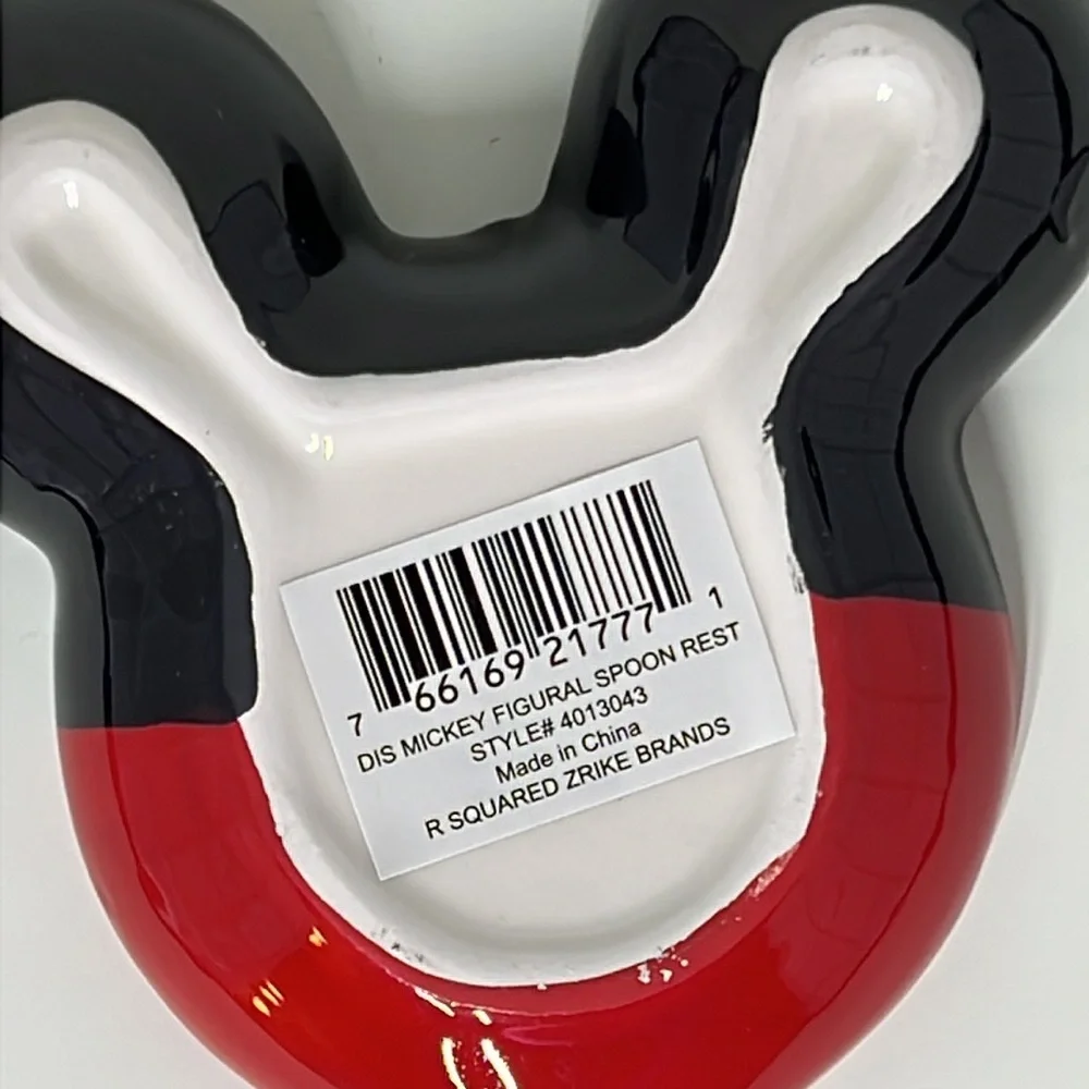 NWT Mickey Mouse Spoon Rest - Style #4013043